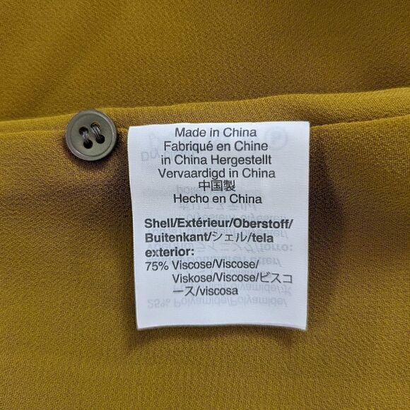 J. Crew Vintage Gold Pullover Sleeveless Velvet Top 6 Coastal Cowgirl Boho - Picture 13 of 15